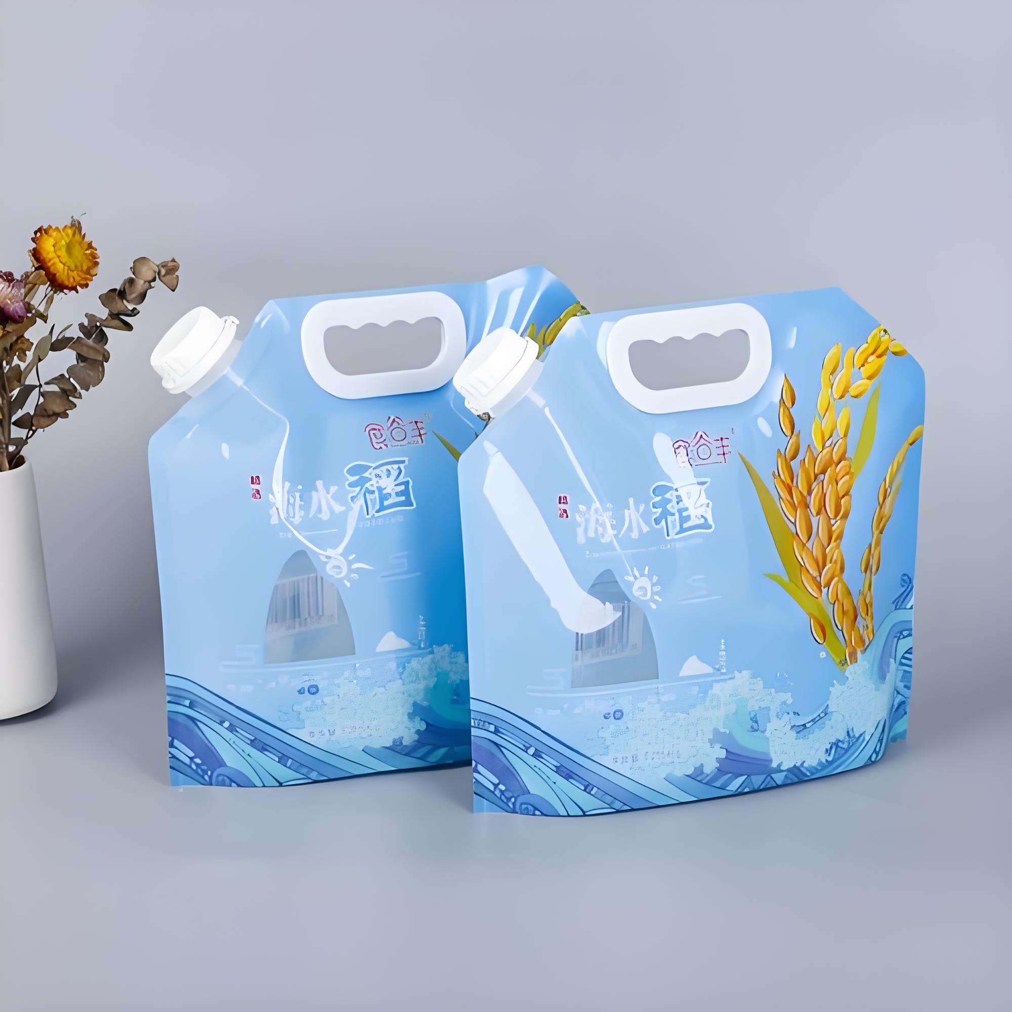 平凉市吸嘴袋八边封袋 - 方案